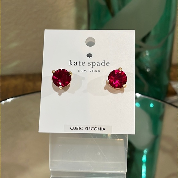 kate spade Jewelry - Kate Spade Rise and Shine Festive Pink earrings, NEW!